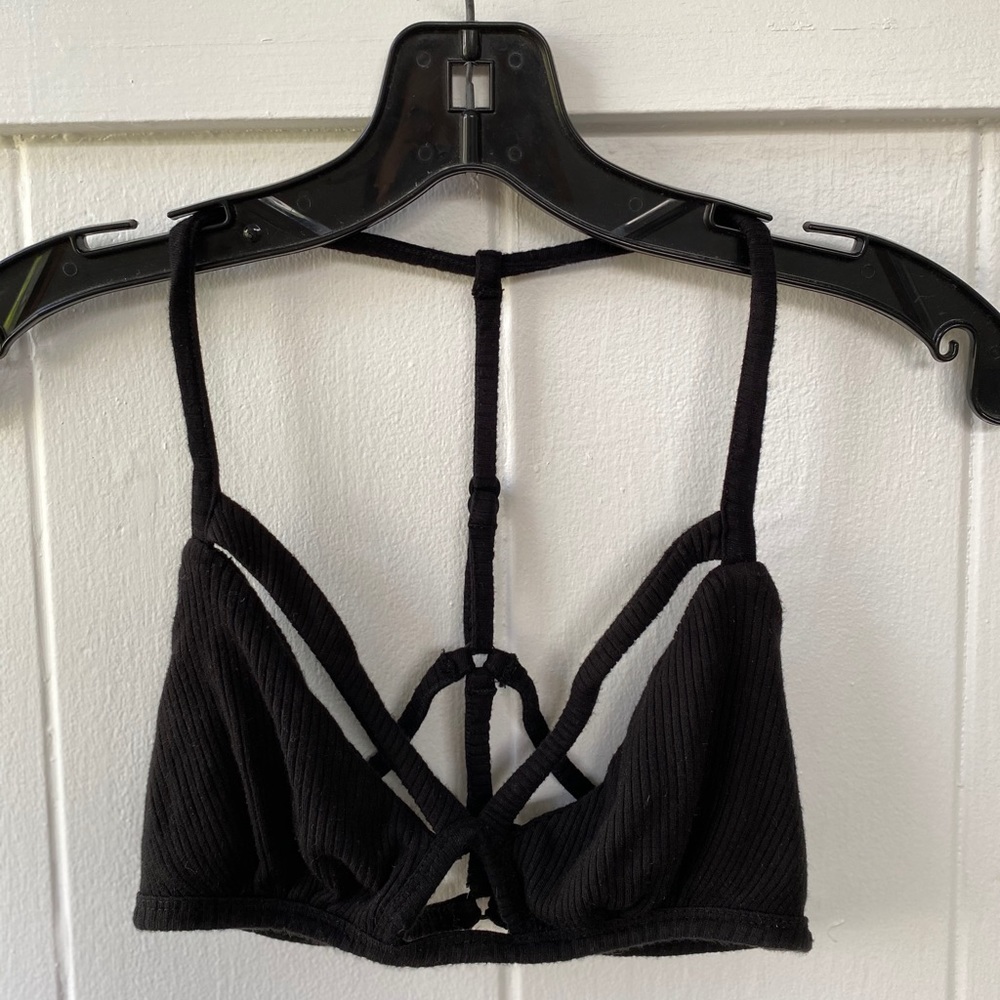 RVCA Black Bralette